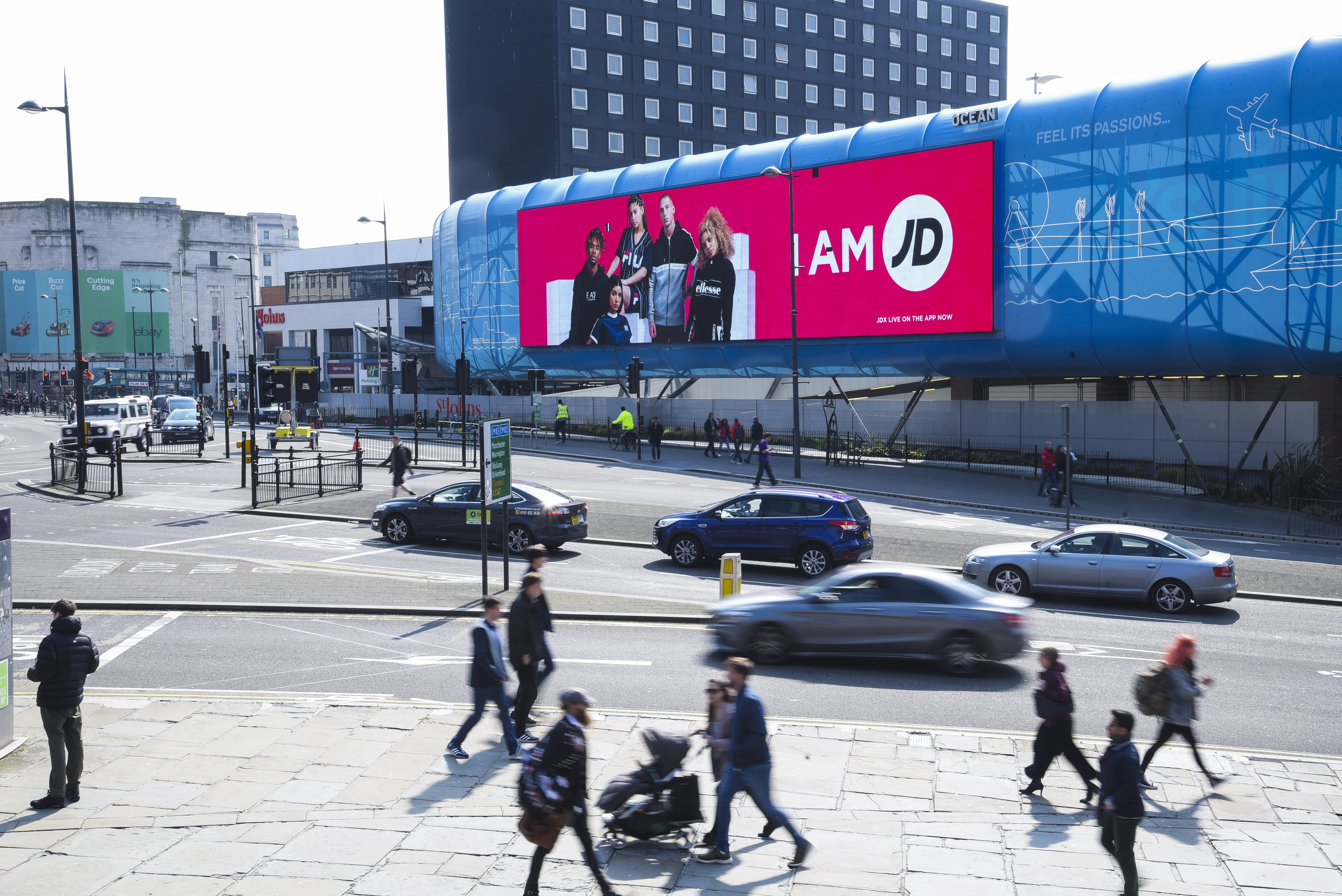 Liverpool Media Wall — Ocean Outdoor